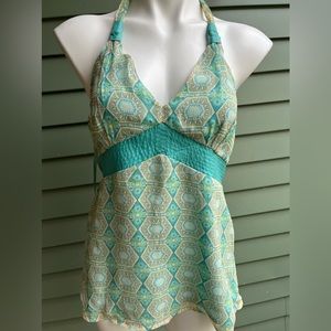 Beautiful Light Silk Halter Top